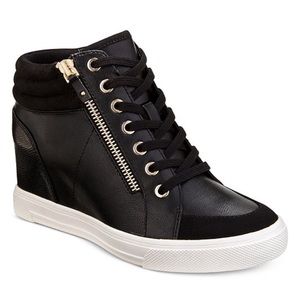 ALDO Kaia Lace-Up Wedge Sneakers